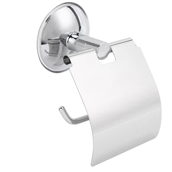 Держатель туалетной бумаги из нержавеющей стали, Мощное всасывающее настенное крепление, Держатель туалетной бумаги для ванной комнаты, держатель рулона бумаги