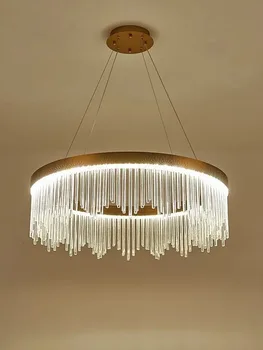 современное светодиодное железо стеклянный шар промышленное освещение кухонный остров украшение потолка кухонные люстры потолочные