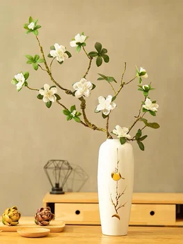 120 см Искусственный Рододендрон, Имитирующий Шелковую Форму Цветочной Ветви, Украшение для дома, спальни, гостиной, Искусственные Цветы