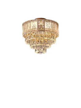 2024 Роскошная маленькая хрустальная люстра в скандинавском стиле, светодиодное украшение дома, прихожая, балкон, потолочный светильник Cristal Lustres, спальня