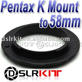 58-мм Макро-Обратное Переходное Кольцо для крепления Pentax K PK