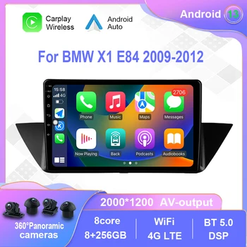Android 12,0 Для BMW X1 E84 2009-2012 Автомобильный Радио Мультимедийный Видеоплеер Навигация стерео GPS Carplay 4G WiF No 2din 2 din dvd