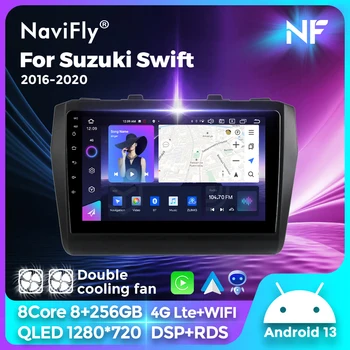 FYT7862S QLED 8 + 256G Android Автомобильный GPS-плеер Для Suzuki Swift 2016-2020 Двойные Вентиляторы Охлаждения Беспроводной Carplay С Разделенным Экраном 2Din