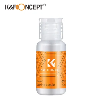K & F Concept Профессиональная Жидкость для Очистки Сенсора DSLR/матрицы 20 мл для Камеры CCD/CMOS Cleaner Liquid