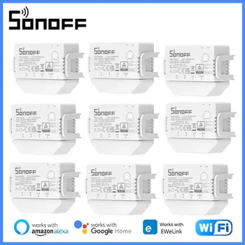 SONOFF MINI R3/ S-MATE 16A WIFI Smart Switch REST API Без Нейтральной Линии Решение eWeLink Пульт Дистанционного Управления С Alexa Google Home