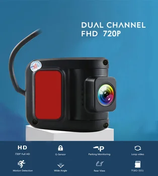 Автомобильный монитор USB Автомобильный видеорегистратор Цифровой видеомагнитофон Передняя ADAS USB Автоматическая камера CMOS HD Обнаружение движения Вид сзади для автомобильного DVD-плеера