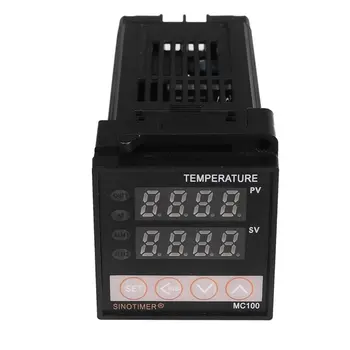Аналоговый выход 0-10 В, универсальная термопара, вход PT100, Цифровой PID-регулятор температуры, термостат для охлаждения тепла с сигнализацией