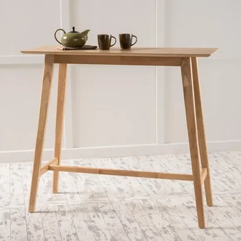 Барный стол Christopher Knight Home из дерева Moria, стол с отделкой из натурального дуба, домашняя мебель для dj mesa bar