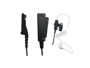 Гарнитура Наушник Tabung Akustik untuk Motorola DP3601 DP4401e DP4601 DP4801E DP4800 XPR6500 MTP6550 MTP850SMTP6750 Аксессуары