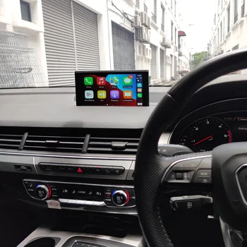 Для AudiQ7 2016 2017 2018 2019 Универсальный автомобильный экран Wi Fi Аудио Интеллектуальная система Радио Bluetooth видеоплееры Carplay Android