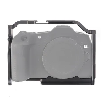 Для Canon EOS R8 Cage Rig Nato Rail Arca Swiss Plate Алюминий