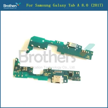 Для Samsung Galaxy Tab A 8,0 SM-T380 SM-T385 T380 T385 USB Док-станция Для Зарядки Порт Штекер Гибкий Кабель Разъем Зарядного Устройства Части Печатной платы