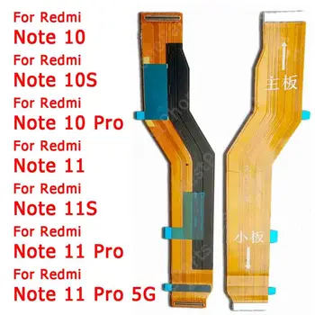 Для Xiaomi Redmi Note 10 Pro Max 10S 11 5G 11S Запасные части Разъем для док-станции на печатной плате Замена ленты материнской платы Гибкий кабель основной платы