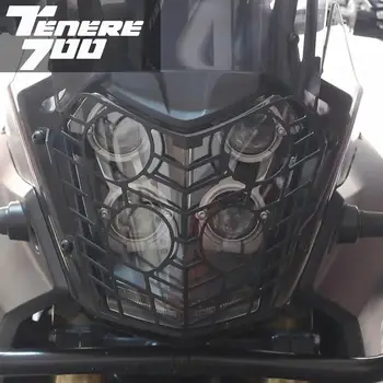 Защита фары мотоцикла Tenere700 для Yamaha Tenere 700 Rally 2019 2020 2021 Защита лампы головного света T7 XT700Z XTZ700