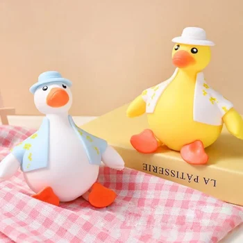 Игрушки для снятия стресса Dress Up Duck Cute Reboundable Duck Dress-up и снятия стресса Утиные игрушки Fidget toys Nee Doh