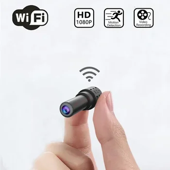 Мини-Камера HD 1080P WiFi Micro Camcorder Видео Безопасности В помещении Секретный Аудиомагнитофон DVR Пульт Дистанционного Управления Камера С Датчиком Движения