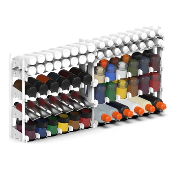 Модель Стеллажа для размещения краски Ящик Для хранения Составная Стойка Бесплатная комбинация для краски 35 мм