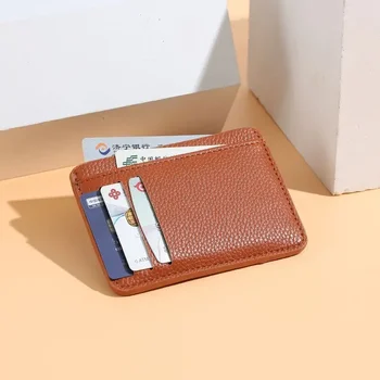Модная распродажа Нового Корейского мужского зажима для карт, женской сумки для карт, кошелька, подарочной компании, маленькой портативной сумки для карт
