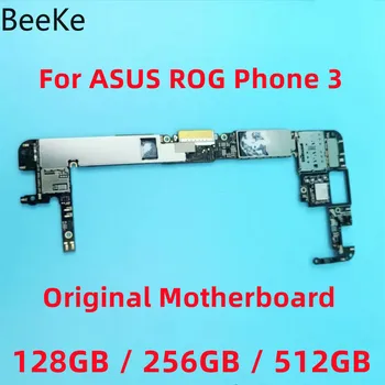 Оригинальная материнская плата AAA для ASUS ROG Phone 3/I003DD ROG3 разблокирована основная логическая плата Схемы панели Рабочая материнская плата 256 ГБ 512 ГБ
