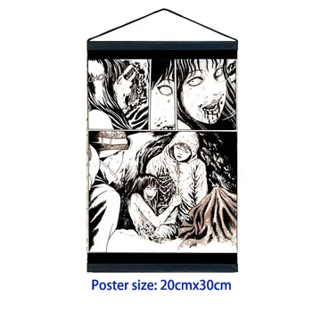 Плакат аниме Джунджи Ито Томи Каваками, настенный свиток, украшение дома, Художественная картинка, 20x30 см
