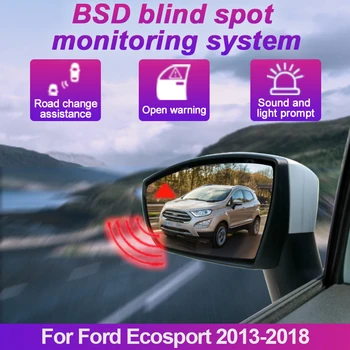 Система Контроля Слепых Зон Заднего Зеркала Автомобиля BSD BSA BSM Радарный Датчик Парковки Ассистент Смены Полосы Движения Для Ford Ecosport 2013-2018