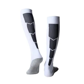 Футбольные носки хлопковые противоскользящие футбольные носки спортивные мужские женские бейсбольные носки для регби